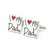 LOVE MY DAD - cufflinksCufflinks