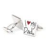 LOVE MY DAD - cufflinksCufflinks
