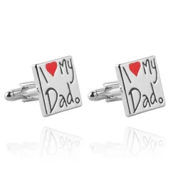 LOVE MY DAD - cufflinksCufflinks