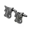 Copper cufflinks with alligator - crocodileCufflinks