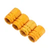 Universal aluminum car tyre air valve caps - 4 piecesWheel parts