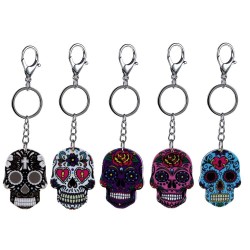 Mexican skull - acrylic keychain