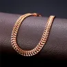 Trendy wide mesh bracelet - punk style - stainless steelBracelets