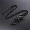 Necklace with swordfish - stainless steel - unisexNecklaces