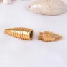 Necklace with bullet shaped pendant - memorial cremation ash holder - mini urn - openableNecklaces