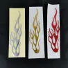 Car / motorcycle sticker - 3D fire flameStickers