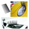 Car headlight decoration - sticker - 3D black eyelashesStickers