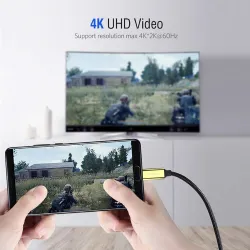 USB C HDMI cable Type-C to HDMI - Thunderbolt 3 - converter - adapter - 4K 60Hz - for MacBook / Huawei Mate 30 40 ProCables