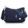 Fashionable shoulder bag - with zipper - large capacity - nylon - waterproofBags
