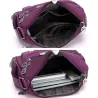 Fashionable shoulder bag - with zipper - large capacity - nylon - waterproofBags