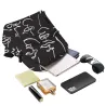 Trendy mini backpack - waterproof - abstract face printedBackpacks