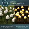 Solar string light - LED - with sticks - waterproof - mushrooms shapedSolar lighting