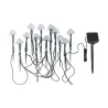 Solar string light - LED - with sticks - waterproof - mushrooms shapedSolar lighting