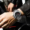 CRRJU - luxury men's watch - big dial - waterproof - stainless steelWatches