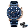 CRRJU - luxury men's watch - big dial - waterproof - stainless steelWatches