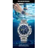CRRJU - luxury men's watch - big dial - waterproof - stainless steelWatches