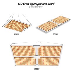 Plant grow LED lamp - quantum board - full spectrum - hydroponic - waterproof - 1000WGrow Lights
