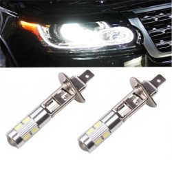 Car / motorcycle LED bulb - H1 5630 - 12V - 6000K - 2 pieces