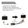 Mini HDMI to AV converter - adapter cable - for monitor L/R Video HDMI2AV HD - NTSC PALCables