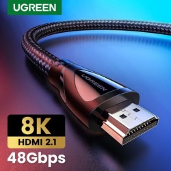 Ugreen - HDMI 2.1 cable - 8K/60Hz / 4K/120Hz - 48Gbps - HDR10 / HDCP2.2