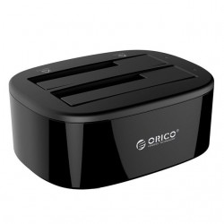 ORICO 2.5 - 3.5 Inch Hard Drive Docking Station USB 3 - Dual-bay HDD - SSD Hard DriveHard Drive