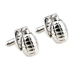 Hand grenade cufflinksCufflinks