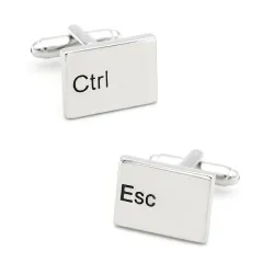 ESC & CTRL keyboard - cufflinksCufflinks