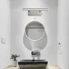 Modern LED wall lamp - mirror light - stainless steelWall lights