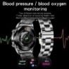 LIGE - luxurious Smart Watch - full circle touch screen - Bluetooth - blood pressure - waterproofWatches