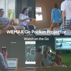 WEMAX GO - mini ALPD laser projector - 1080P - Wi-FiProjectors