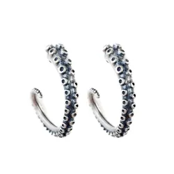 Gothic / Punk - octopus tentacles - stud earringsEarrings