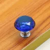Elegant furniture knobs - glass diamond shapeFurniture
