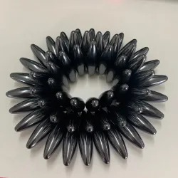 Black oval magnetic ball - neodymium magnet - 60 * 18mmMagnets