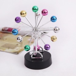 Colorful rotary ferris wheel - Newton Pendulum ballMagnets