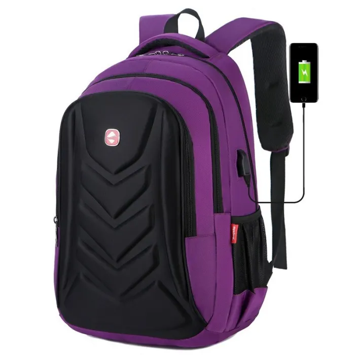 Fashionable backpack - 15.6 inch laptop bag - USB charging portBackpacks