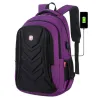 Fashionable backpack - 15.6 inch laptop bag - USB charging portBackpacks