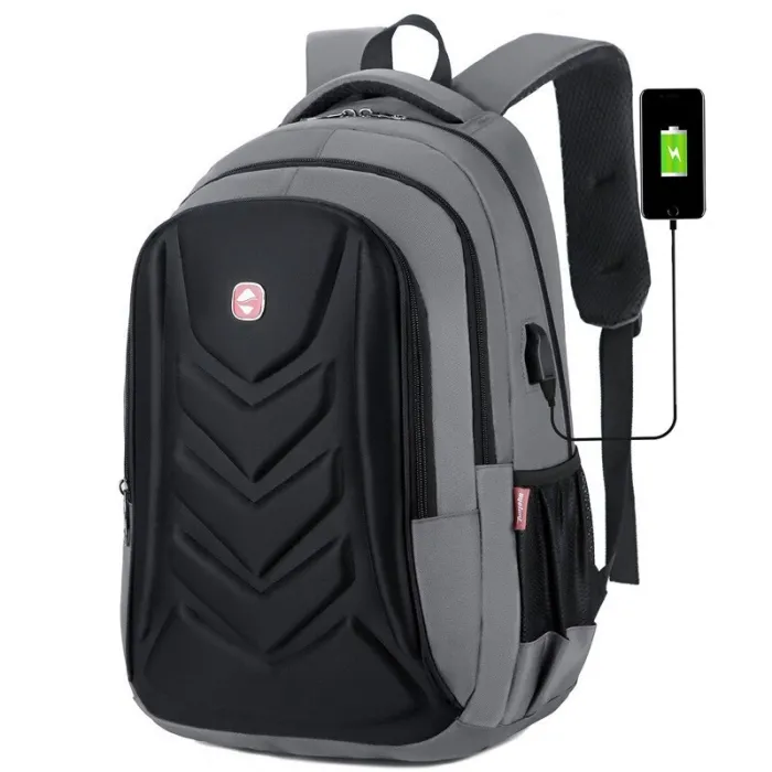 Fashionable backpack - 15.6 inch laptop bag - USB charging portBackpacks