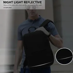 Multifunctional backpack - 15.6-inch laptop bag - anti-theft - USB charging port - waterproofBackpacks