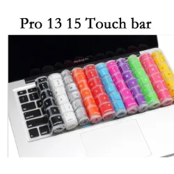 Protective silicone keyboard cover - for MacBook Pro 13 / 15 - A1706 A1989 A1707Protection