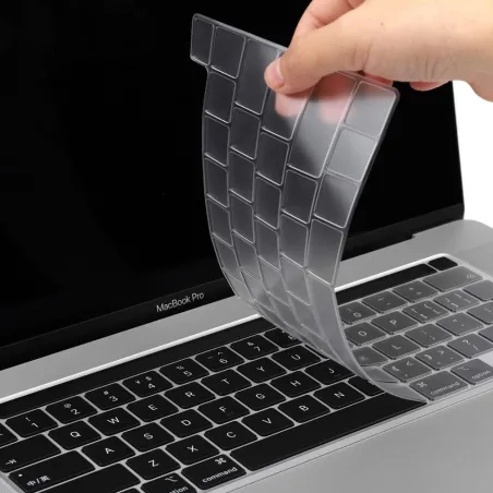 Protective keyboard cover - soft silicone - EU layout - for Macbook Pro 13Protection