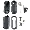 FIAT 500 - 3 buttons remote key case - shell for Punto Panda Stilo BravaKeys