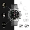 NAVIFORCE - luxurious sports watch - quartz - digital - analog dual display - waterproofWatches