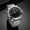 NAVIFORCE - luxurious sports watch - quartz - digital - analog dual display - waterproofWatches