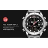 NAVIFORCE - luxurious sports watch - quartz - digital - analog dual display - waterproofWatches