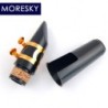 MORESKY - BB clarinet - 17 keys - with reeds - gold lacquer - black