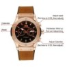 Classic sports watch - automatic - leather / rubber strapWatches