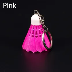 Mini badminton shuttlecock - keychainKeyrings
