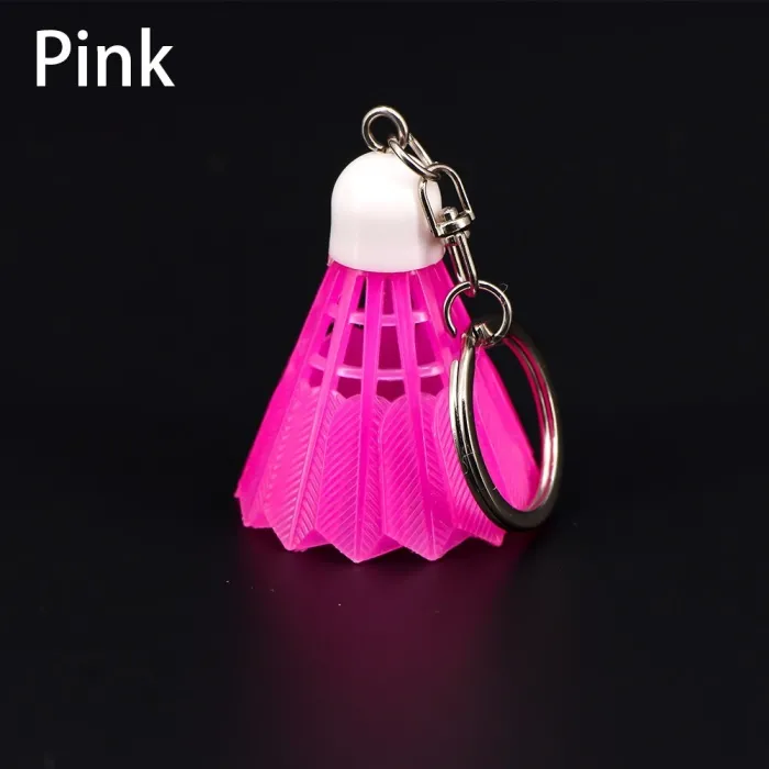 Mini badminton shuttlecock - keychainKeyrings