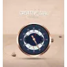 SINOBI - fashionable quartz watch - waterproof - leather strapWatches