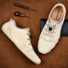 Stylish suede sneakers - slip on loafersShoes